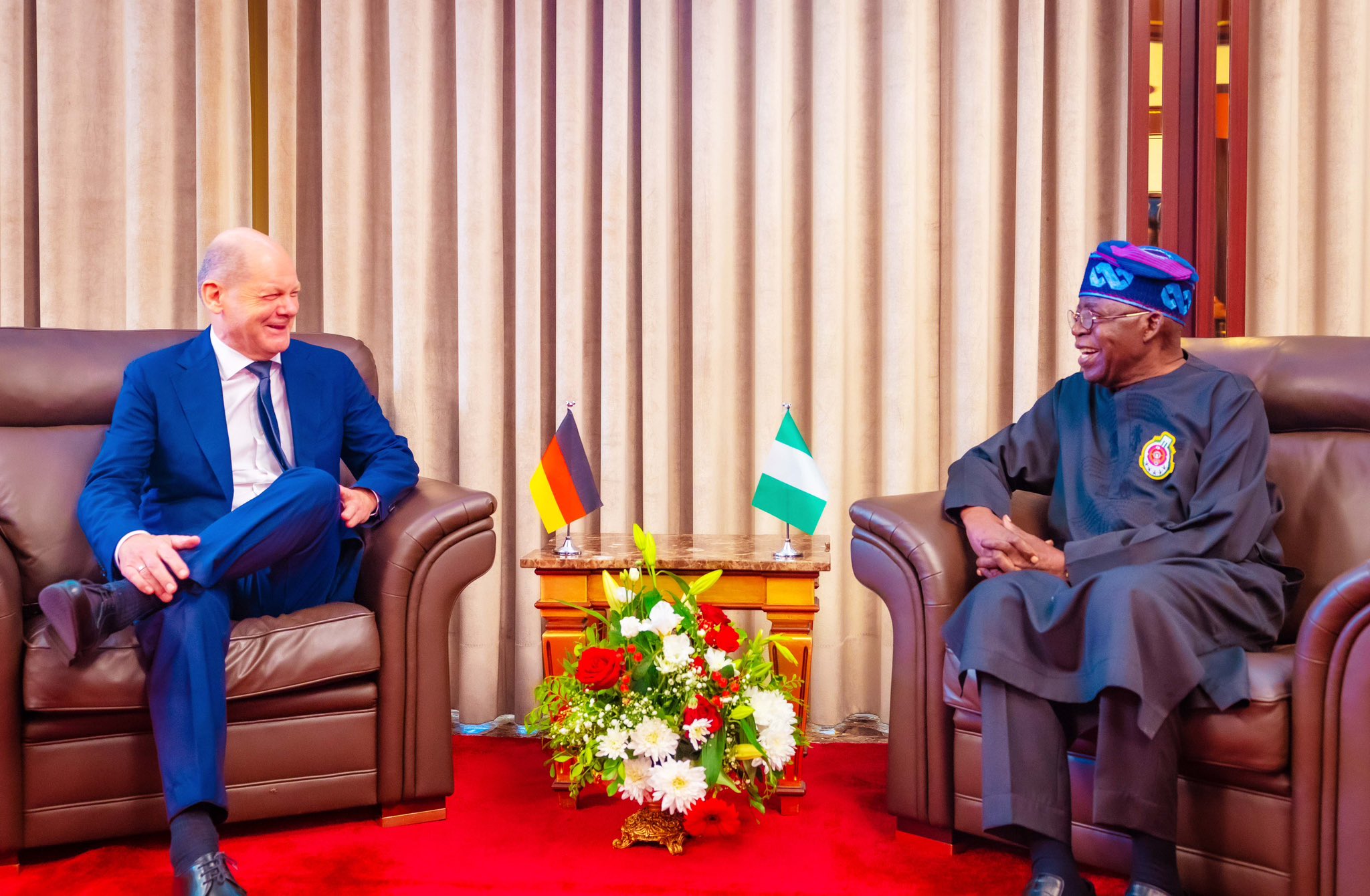 Now that my election has been affirmed, it is time to move Nigeria forward, Tinubu tells German Chancellor