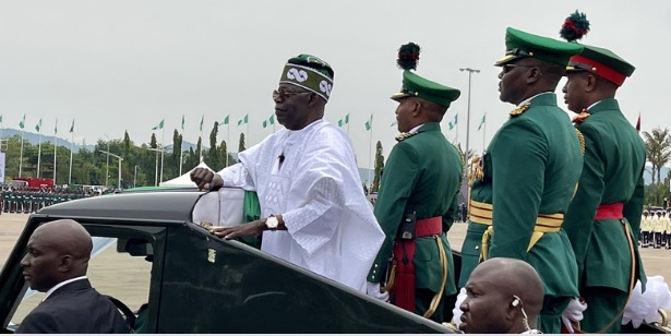 Tinubu reviews Special Parade to mark 25 Years of Nigeria’s enduring Democracy