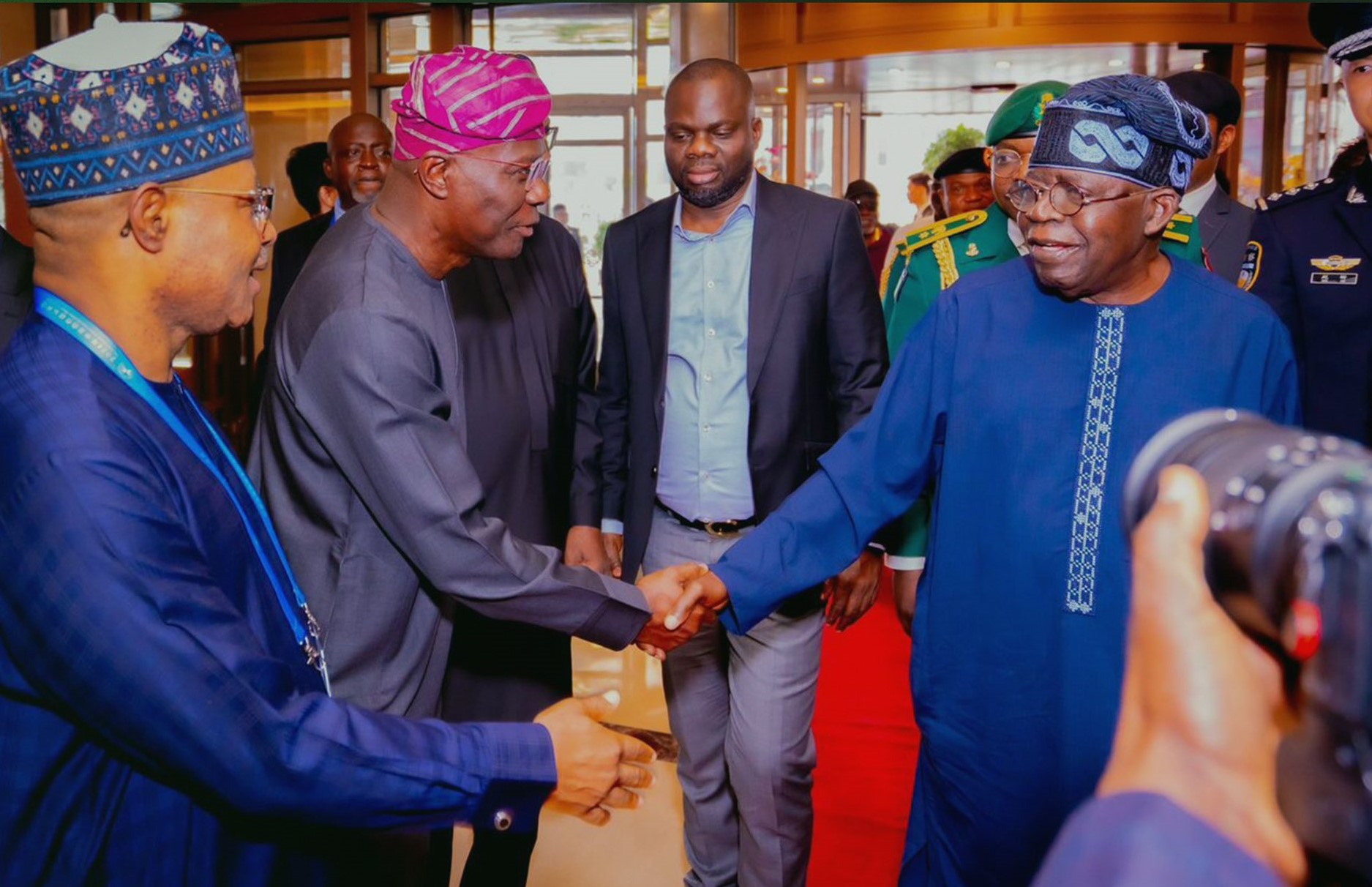 Tinubu arrives China for 'Business'