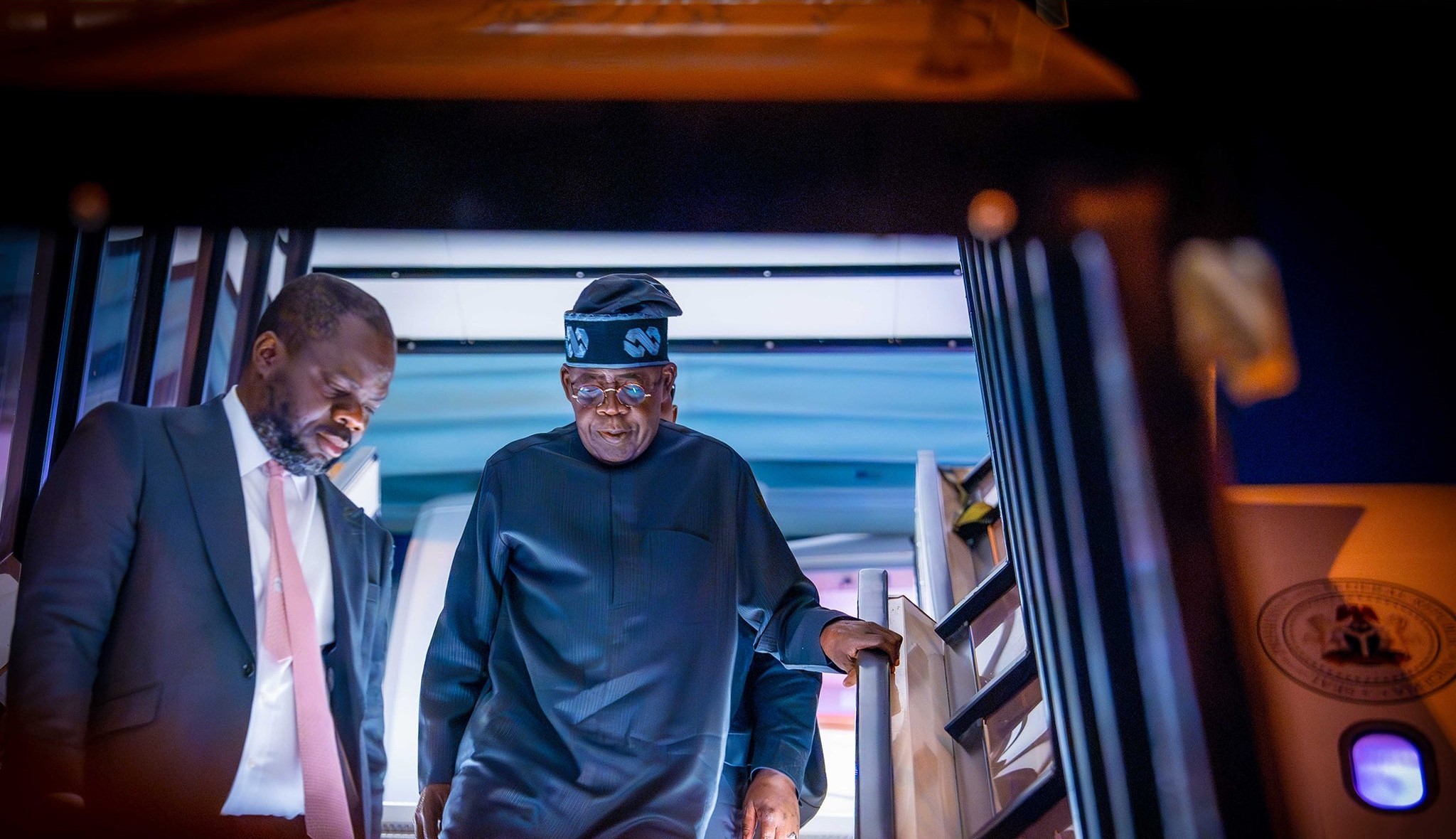 Tinubu back Home after 'Working Vacation' Abroad