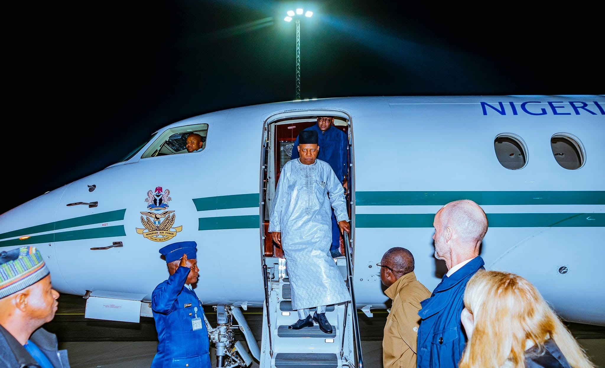 Damaged Plane stops Shettima's Commonwealth Mission