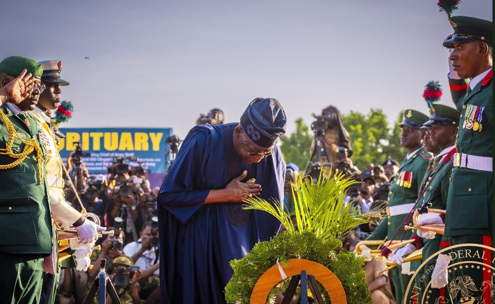 Tinubu, Shettima, others say final goodbye to Lagbaja