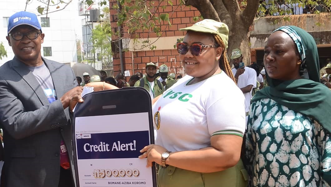 2 Serving NYSC Members win N1m as Fidelity Bank splashes the Cash