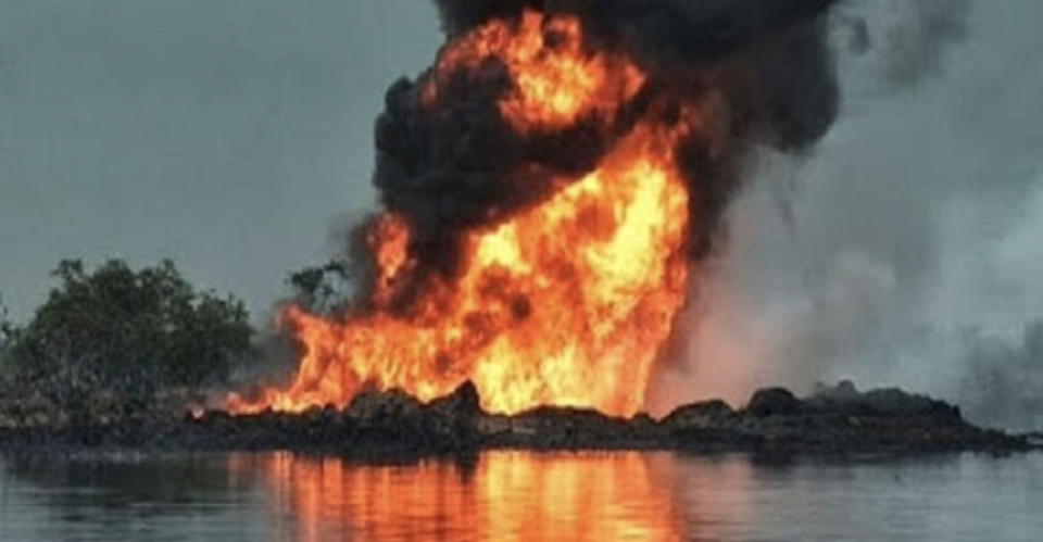 Tension rises in Rivers as Explosion rocks Nigeria's Major Oil Pipeline