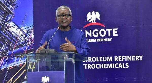 Dangote Refinery hits 700,000 bpd Capacity