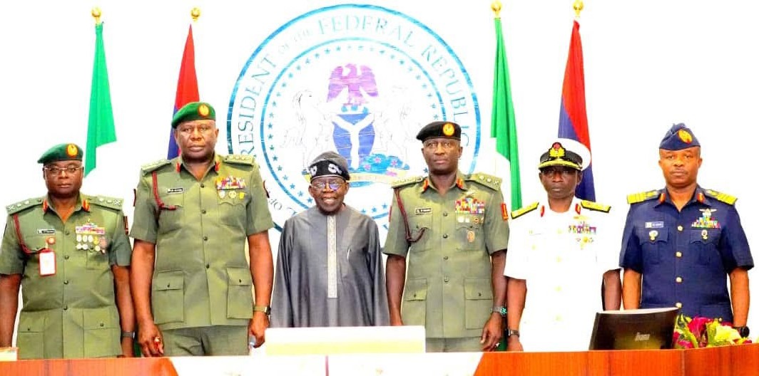 Why Tinubu met with Security Chiefs