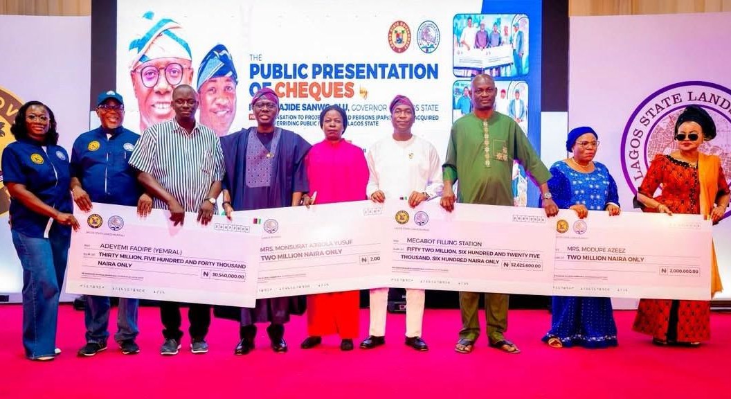 Today's Exercise not Charity, it is Justice, says Lagos Governor as he splashes N3.1bn Compensation on 300 Property Owners