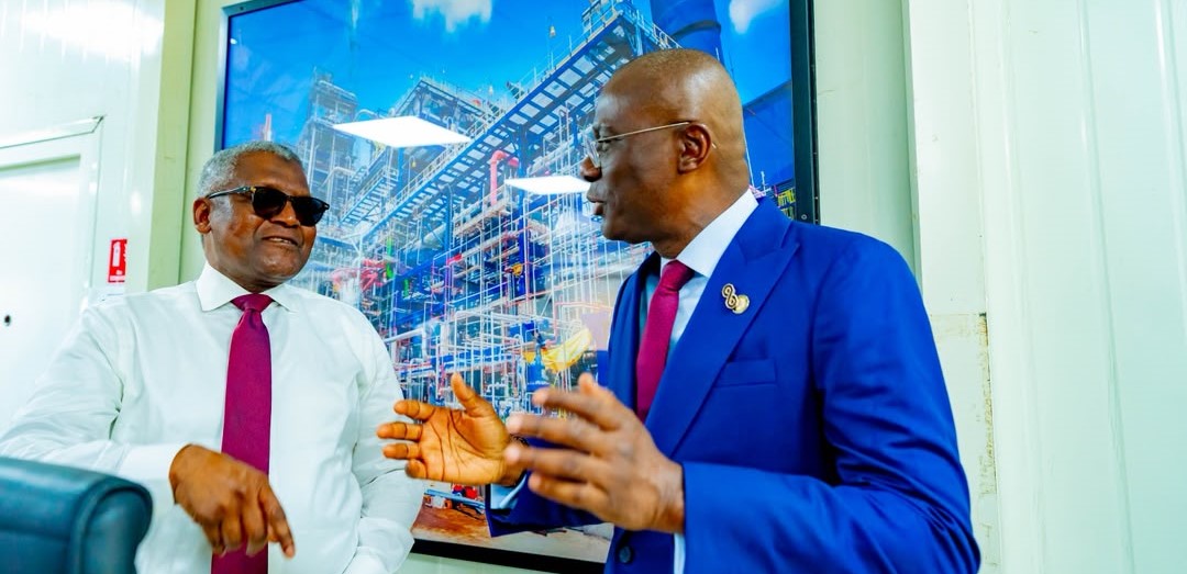 Lagos Governor to Dangote: You did not build a Refinery, you built a Country around it...